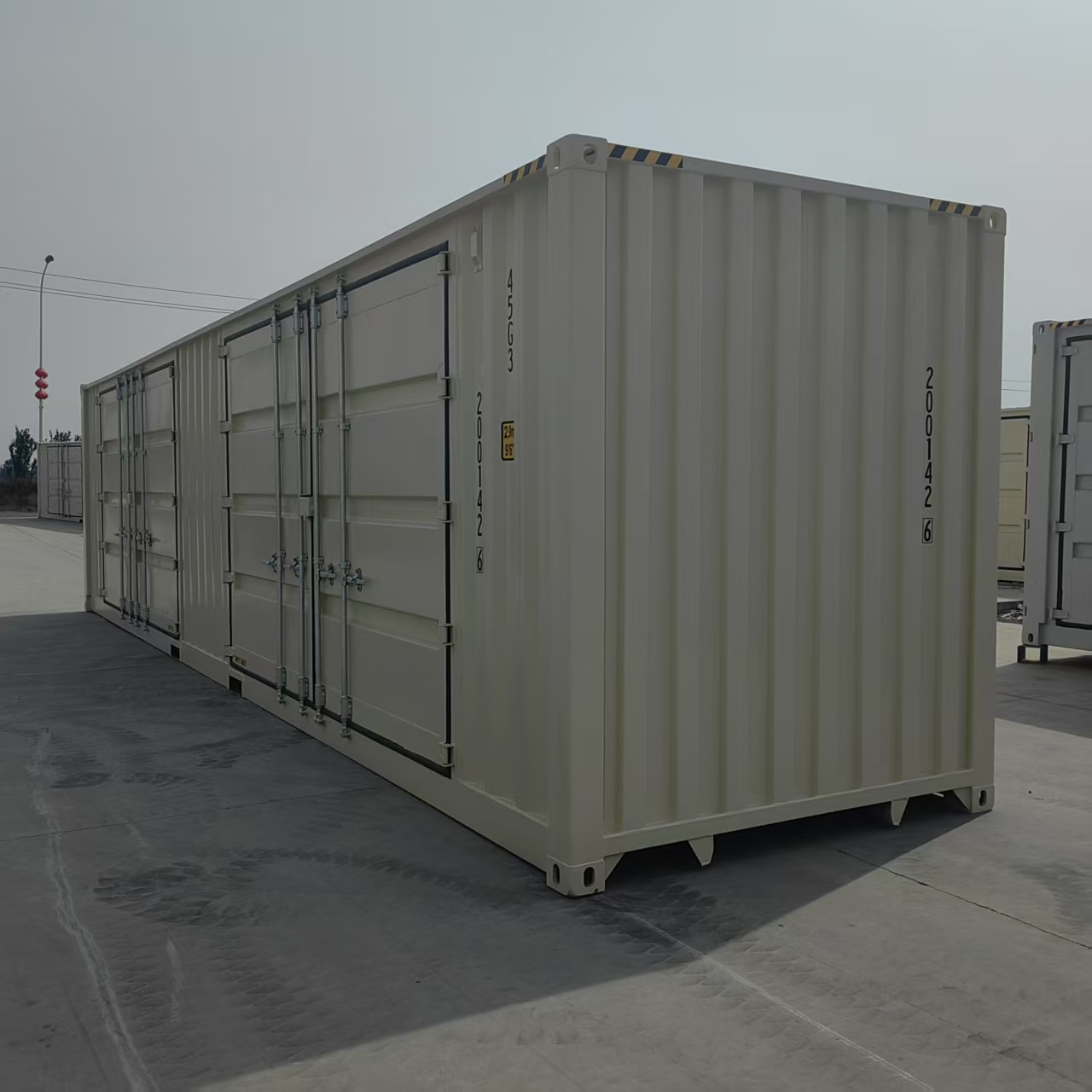 40ft ашық, ашық, текшедегі ашық контейнер